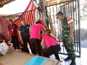 Peran Aktif Babinsa Payangan dalam Pendampingan Posyandu Balita di Banjar Peliatan
