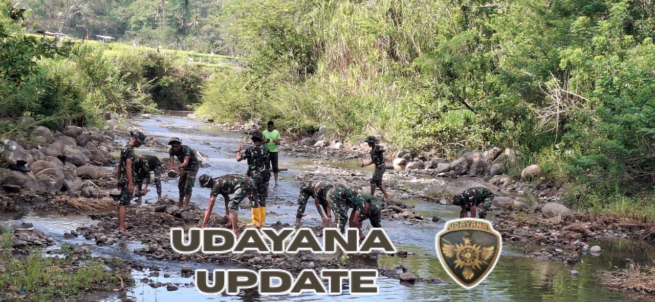 TMMD ke-126 Kodim 1625/Ngada Hari Kedua: Rehab Bendungan Panondiwal Capai Target 4%