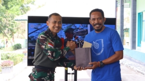 Harmonisasi TNI dan Pers, Satgas Pamtas Yonarmed 12 Kostrad Bangun Komunikasi Positif di Wilayah Perbatasan