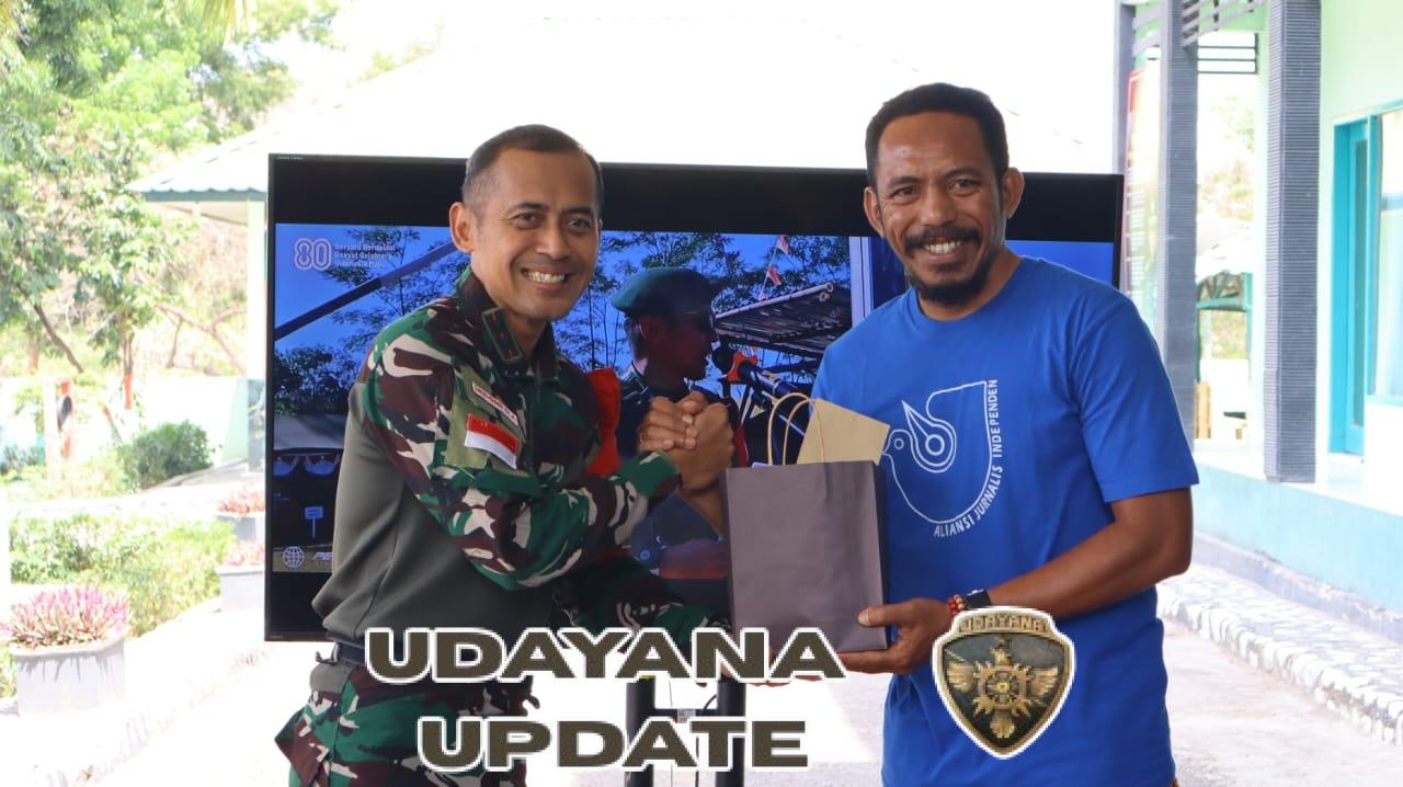 Harmonisasi TNI dan Pers, Satgas Pamtas Yonarmed 12 Kostrad Bangun Komunikasi Positif di Wilayah Perbatasan