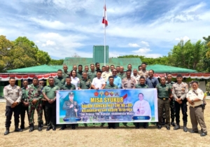 Kodim 1618/TTU Gelar Misa Syukur HUT TNI ke-80, Wujud Syukur dan Kebersamaan TNI Bersama Rakyat