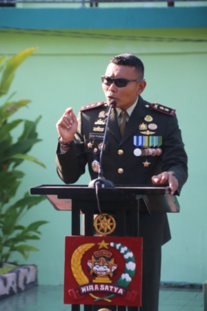 Jam Komandan, Dandim Klungkung Beri Santiaji