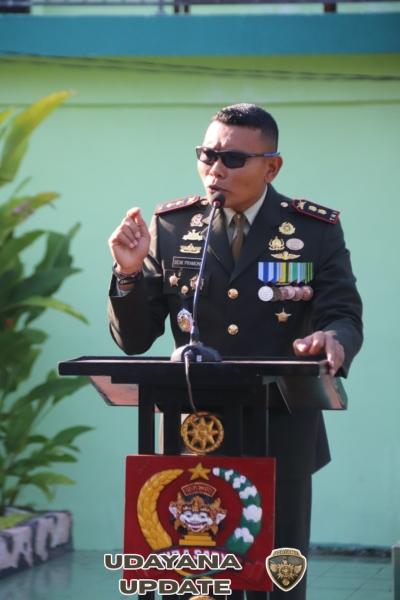 Jam Komandan, Dandim Klungkung Beri Santiaji