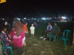 Patroli Malam Babinsa Koramil 1628-02/Sekongkang Jaga Kamtibmas di Wilayah Binaan