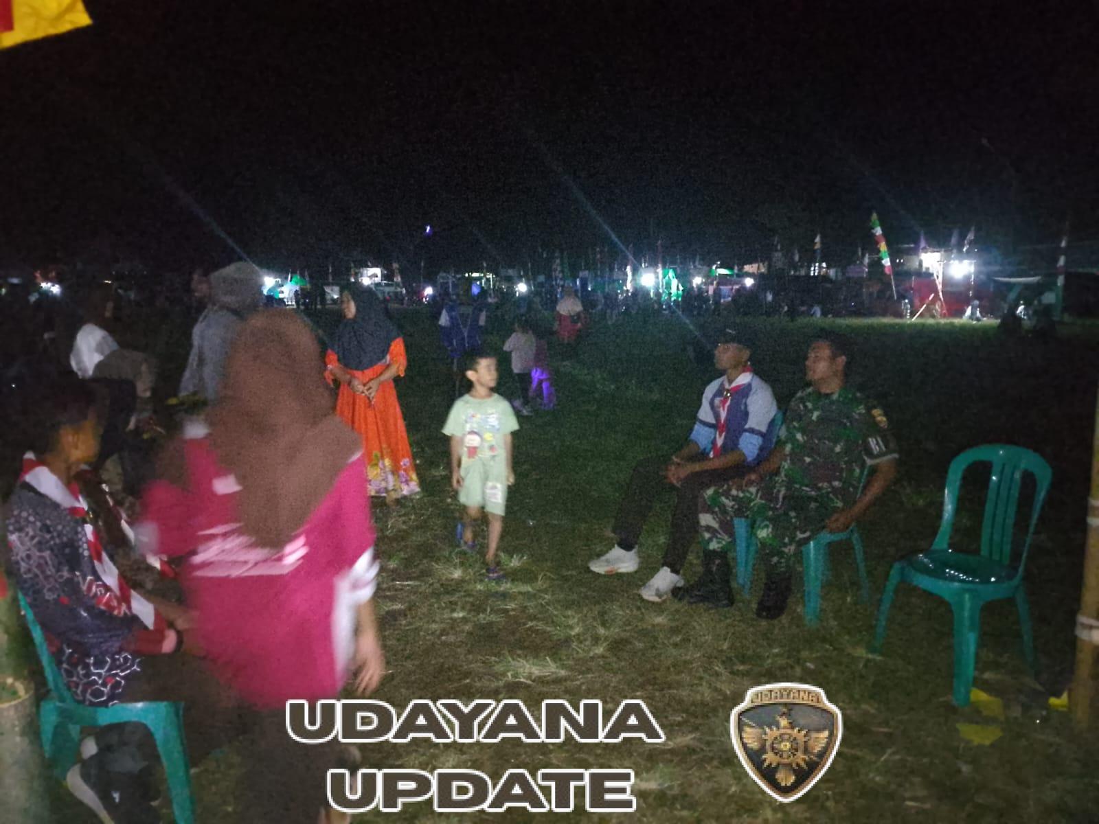 Patroli Malam Babinsa Koramil 1628-02/Sekongkang Jaga Kamtibmas di Wilayah Binaan