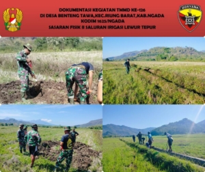 Hari ke-3 TMMD ke-126 Kodim 1625/Ngada di Desa Benteng Tawa