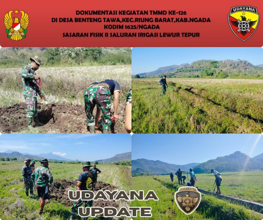 Hari ke-3 TMMD ke-126 Kodim 1625/Ngada di Desa Benteng Tawa