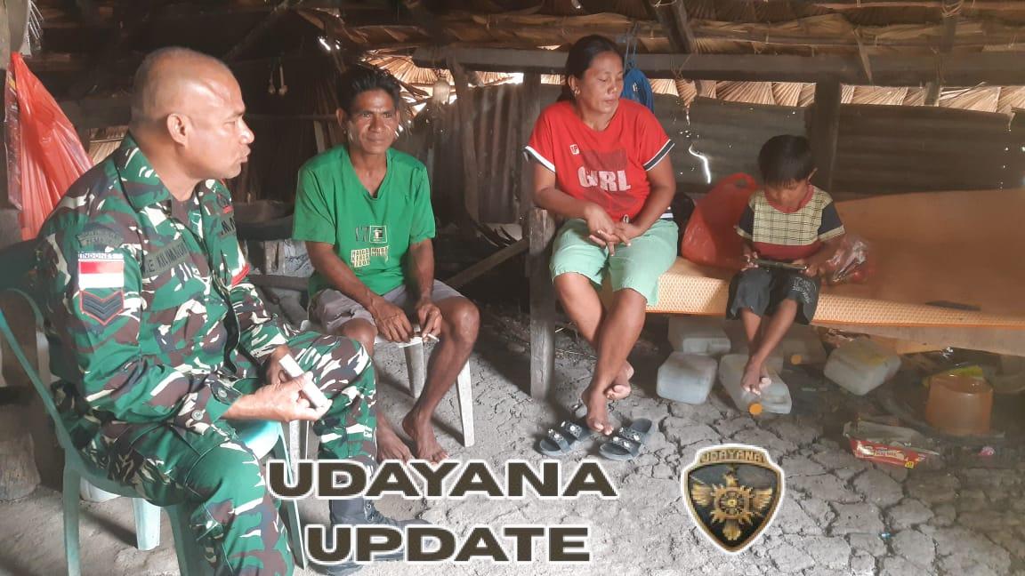 Babinsa Matasio Jalin Silaturahmi Lewat Komsos dengan Warga Binaan