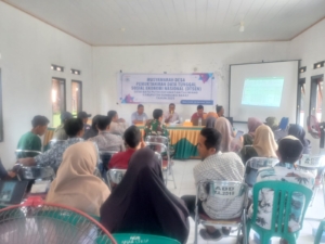 Serda Edison Hadiri Musdes DT-SEN, Wujudkan Sinergi TNI dan Pemerintah Desa Batu Putih