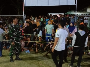 Kades Cup II Desa Kelanir Resmi Ditutup, Babinsa Ajak Warga Junjung Sportivitas