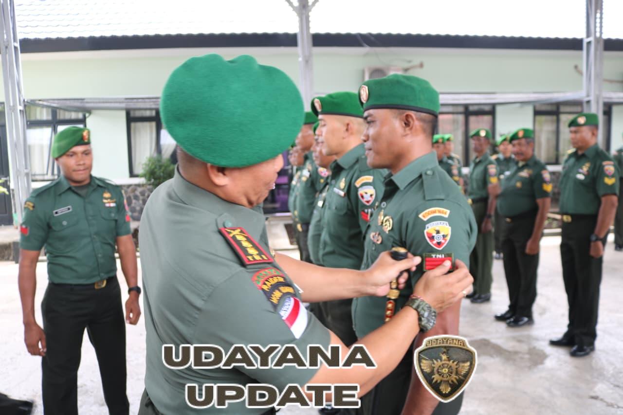 Kodim Kupang Gelar Laporan Korps Kenaikan Pangkat Personel
