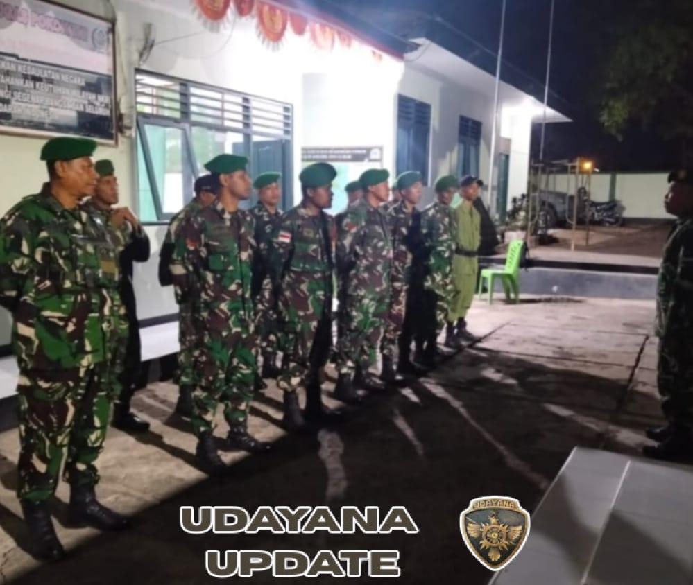 Batituud Koramil Alak Pimpin Patroli Mandiri Antisipasi Gangguan