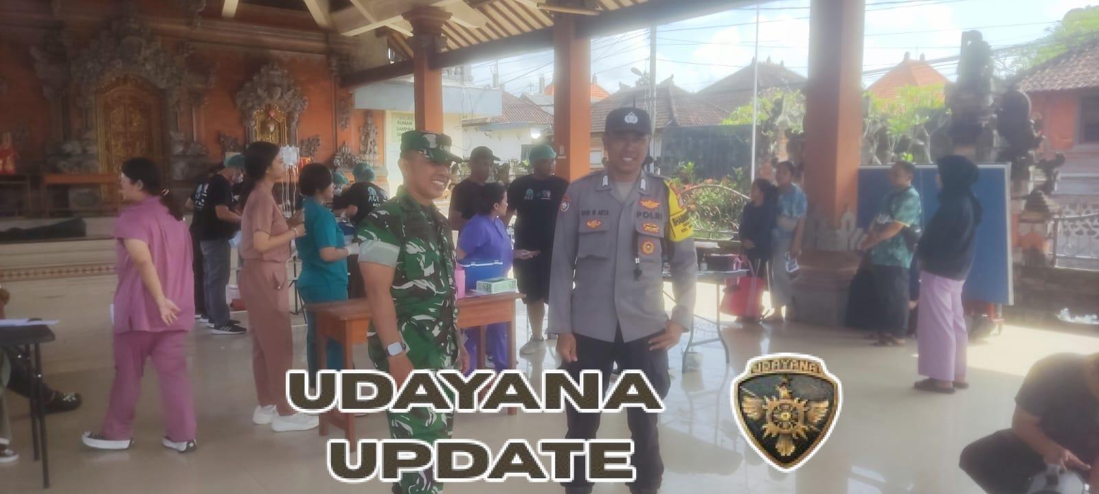 Wujud Kepedulian Lingkungan, Babinsa Dampingi Vaksinasi Rabies