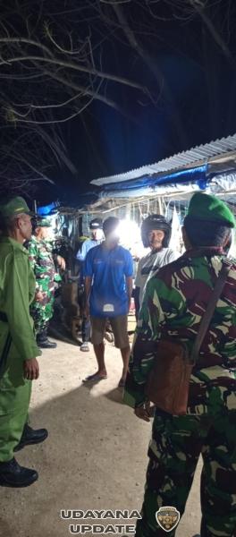 Lettu Inf Alexander Mahoklory Pimpin Patroli Siskamling Terpadu