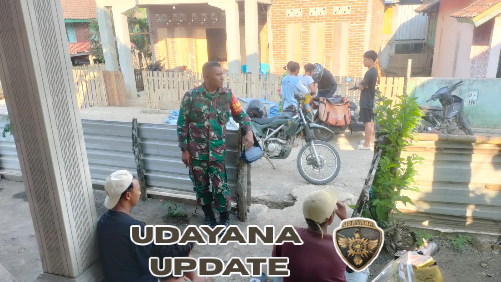 Jalin Kedekatan dengan Warga, Babinsa Mantar Gelar Komsos Rutin