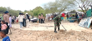 Sinergi TNI, PUPR, dan Warga Jaga Kebersihan Lingkungan Pantai