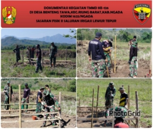 Hari ke-5 TMMD Ke-126 Kodim 1625/Ngada, Pembuatan Penampung Air Pu’un Keo Capai 21 Persen