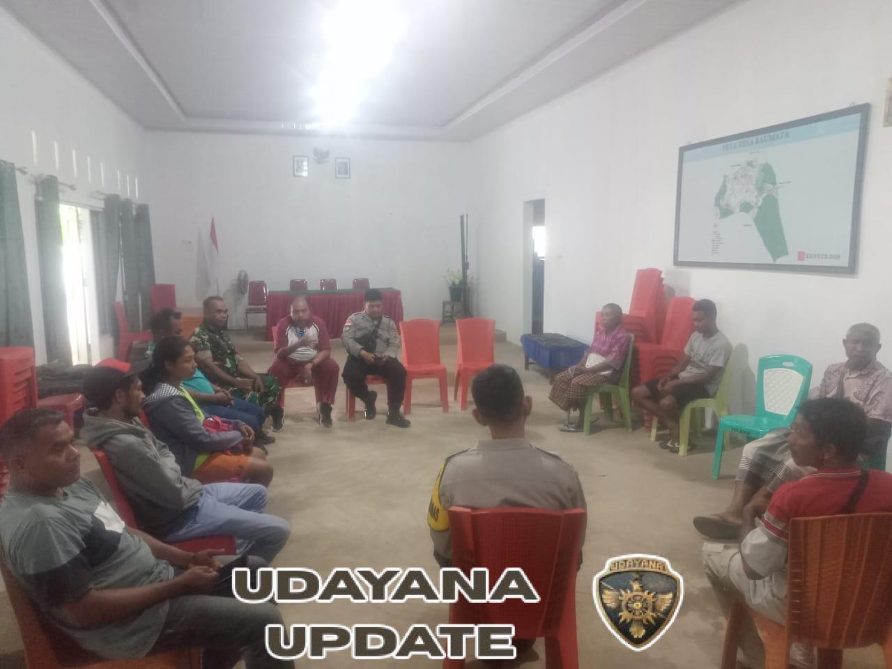 Sinergi TNI, Polisi, Dan Pemerintah Desa Selesaikan Konflik Warga