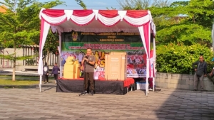 Dandim 1626/Bangli Hadiri Jalan Santai HUT TNI ke-80 dan Hari Kesaktian Pancasila Bersama PPAD Kabupaten Bangli