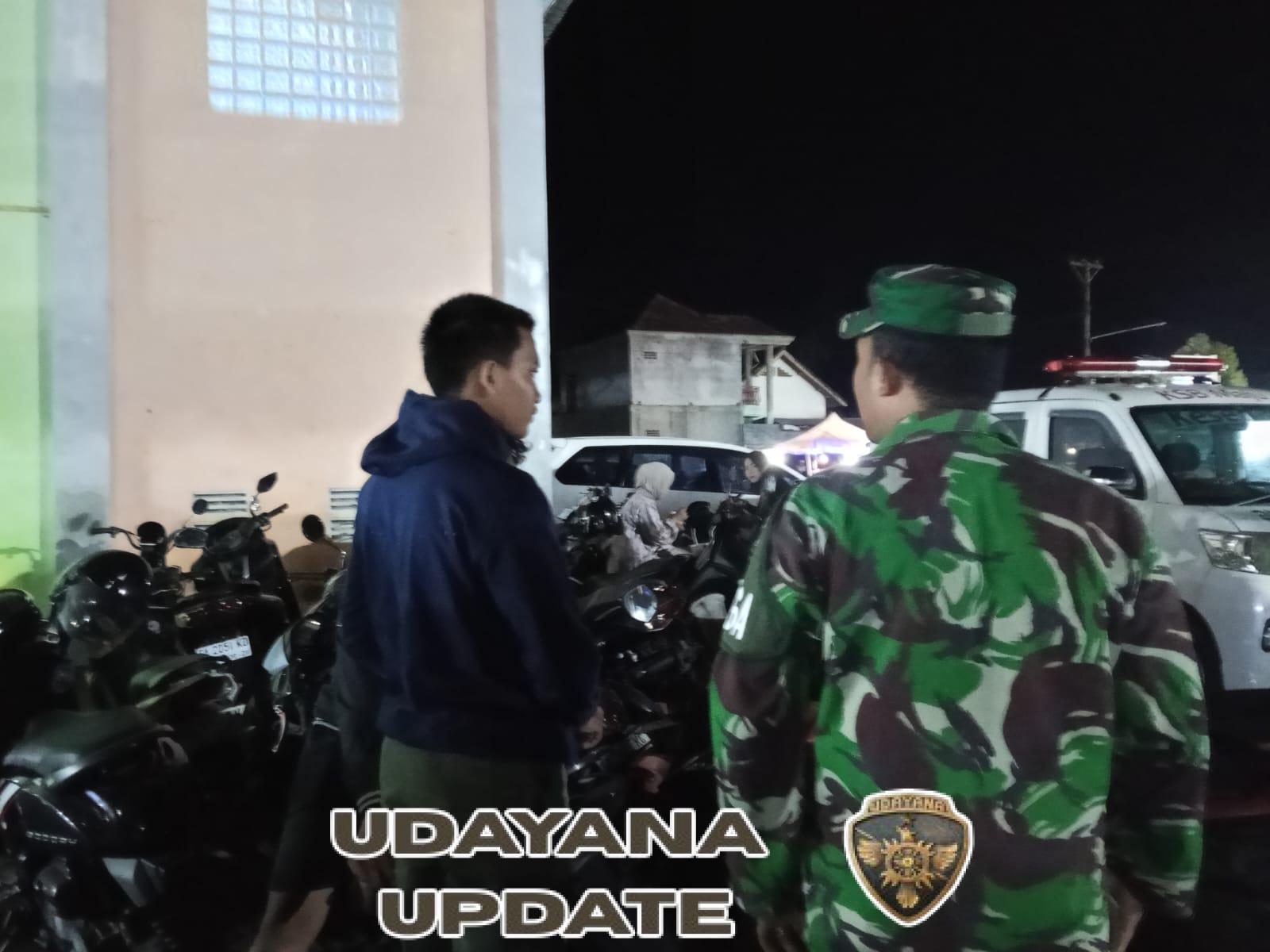 Serda Lalu Tunjung Ajak Warga Jaga Kamtibmas Lewat Patroli Malam