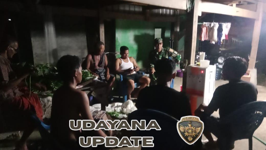 Sertu Jumadi Turun Langsung, Pastikan Wilayah Poto Tano Aman