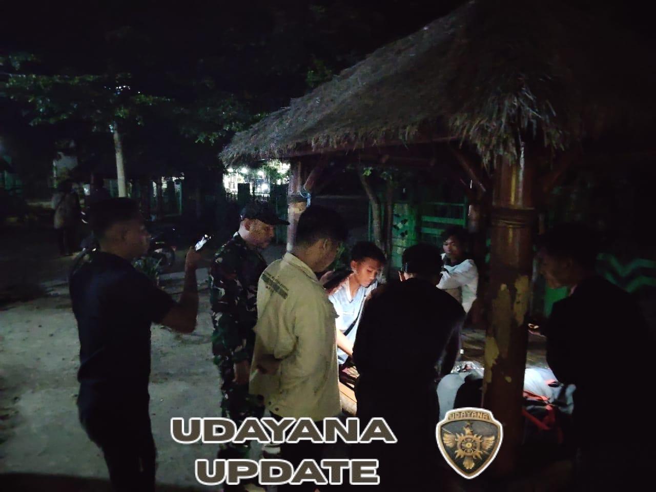 ‎Patroli Malam Babinsa Sembalun Tekankan Larangan Pesta Miras di Tempat Umum