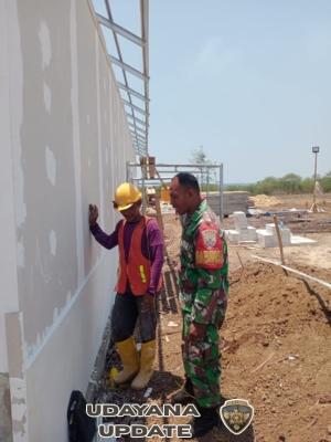 Sinergi TNI–Polri Amankan Pembangunan Kawasan Sentra Industri Garam Nasional di Rote Ndao