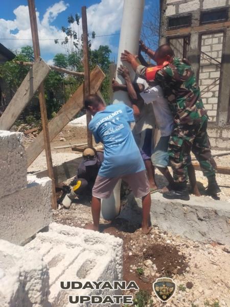 Babinsa Sertu Delfi Amalo Laksanakan Monitoring Wilayah di Kelurahan Ontali