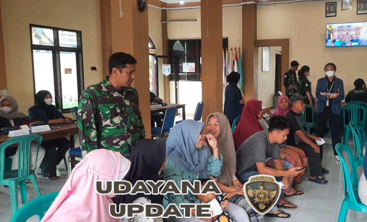 Sinergi TNI dan Mahasiswa Unram Hadirkan Layanan Kesehatan Gratis