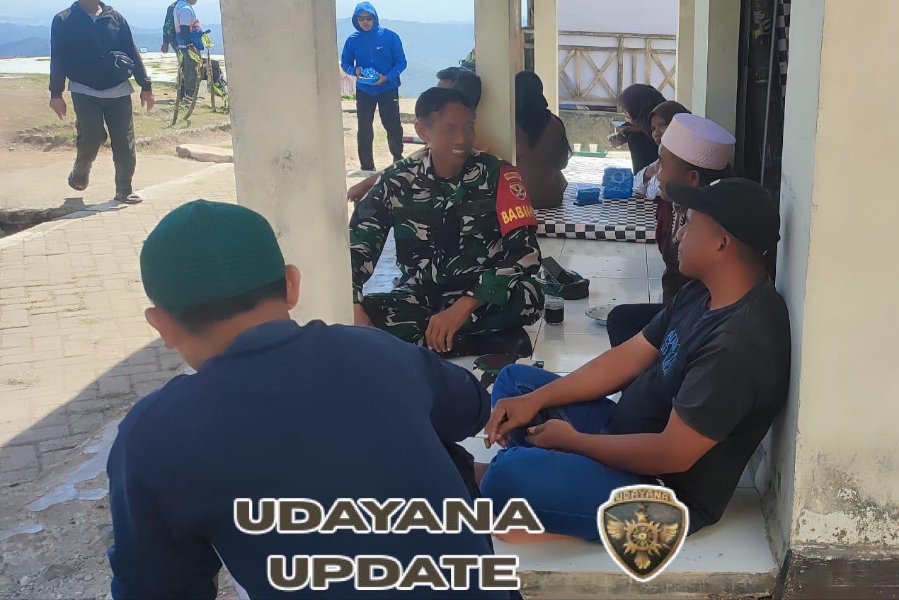 Koramil 1628-03/Seteluk Perkuat Komsos dan Monitoring di Desa Kelanir