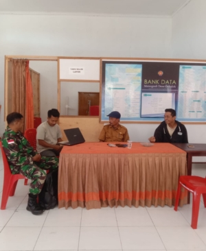 Babinsa Batutua Fasilitasi Koordinasi Koperasi Merah Putih di Desa Oebafok