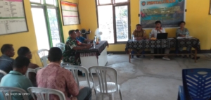 Babinsa Serda Roni Riberu Hadiri Rapat Musrembang Desa Sonimanu Bahas Program Pembangunan dan Rembuk Stunting TA 2026