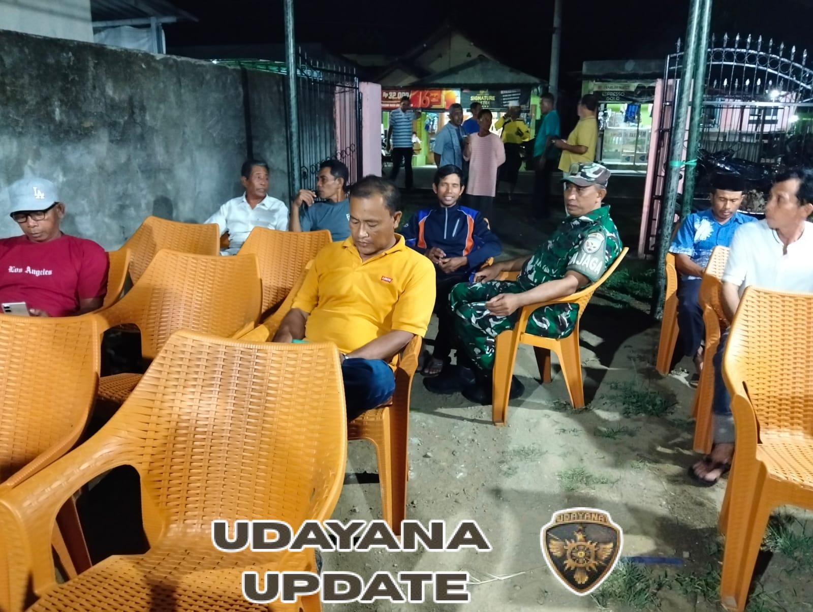 Babinsa Koramil 1628-03/Seteluk Gelar Patroli Malam, Wujudkan Keamanan dan Ketertiban di Wilayah Binaan