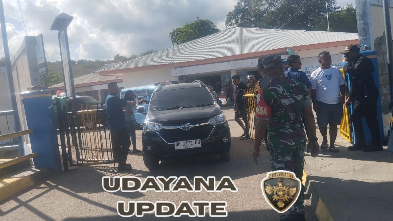 Babinsa Pantai Baru Amankan Keberangkatan Kapal Garda Maritim 3 di Pelabuhan ASDP