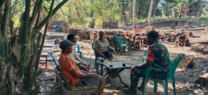 Babinsa Pantar Dorong Warga Perluas Lahan untuk Tingkatkan Hasil Panen