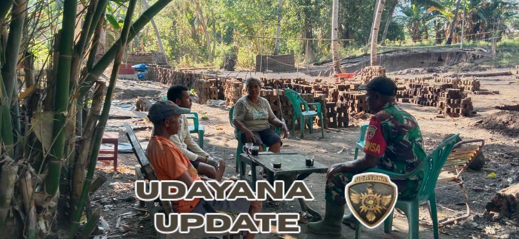 Babinsa Pantar Dorong Warga Perluas Lahan untuk Tingkatkan Hasil Panen