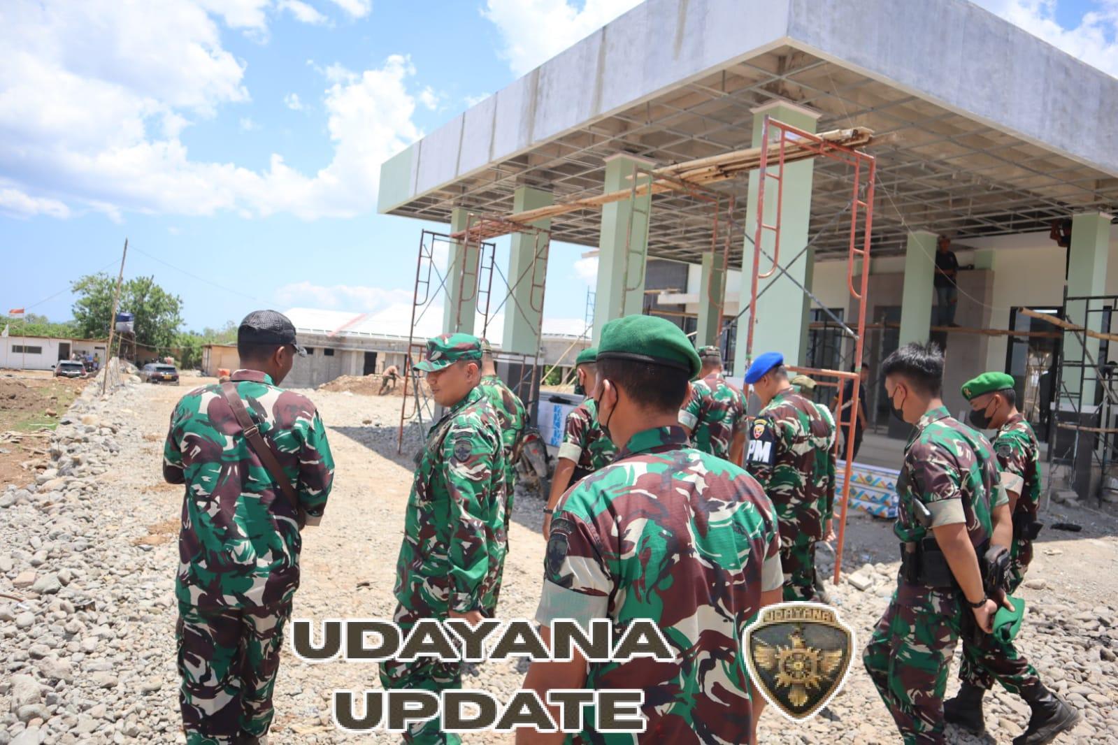 Danrem 162/Wira Bhakti Tinjau Pembangunan Yonif TP 835/SYB, Dandim 1607/Sumbawa Siap Kawal Hingga Tuntas