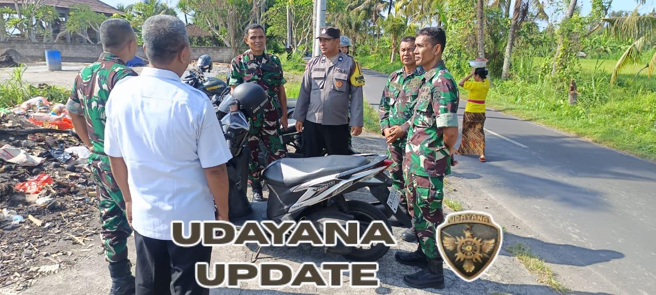 Dandim 1616/Gianyar Tinjau Lokasi Rencana Pembangunan Koperasi Merah Putih di Desa Pering