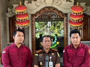 Tiga Pejabat Perumda Dharma Santhika Tabanan Ditetapkan Sebagai Tersangka Kasus Dugaan Korupsi Beras