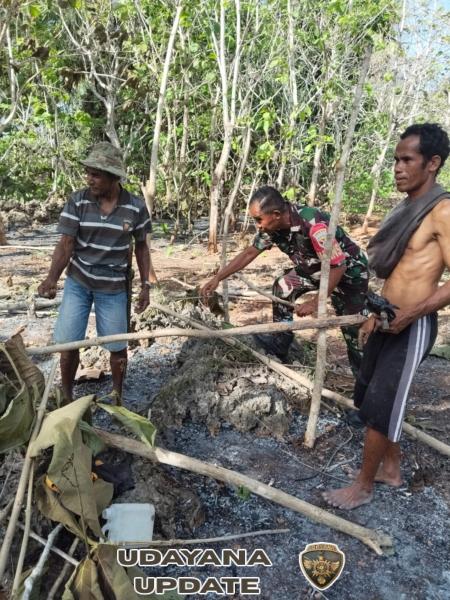 Peran Aktif TNI Dukung Kesiapan Groundbreaking Koperasi Desa Kelurahan Merah Putih di Rote Ndao