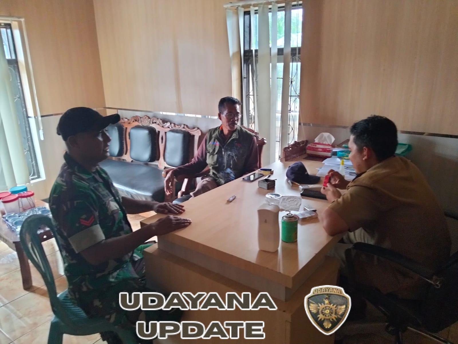 Babinsa Desa Goa Laksanakan Pemantauan Wilayah dan Komsos Bersama Warga