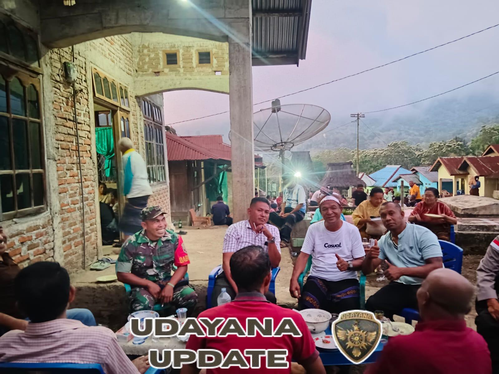 Komsos dan Pamwil Babinsa Detusoko Berjalan Lancar di Desa Welomosa