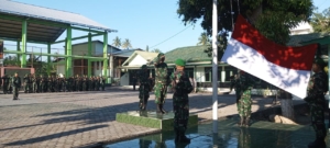 ‎Kodim 1615/Lotim Gelar Upacara 17-an, Tekankan Semangat TNI Prima dan Profesional