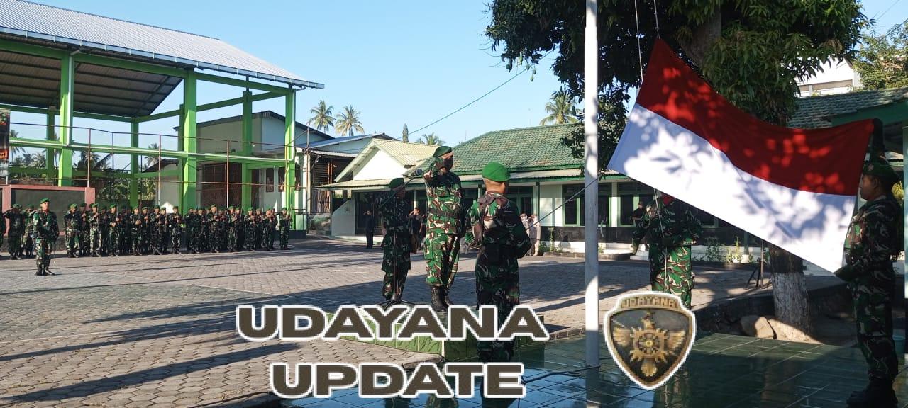 ‎Kodim 1615/Lotim Gelar Upacara 17-an, Tekankan Semangat TNI Prima dan Profesional