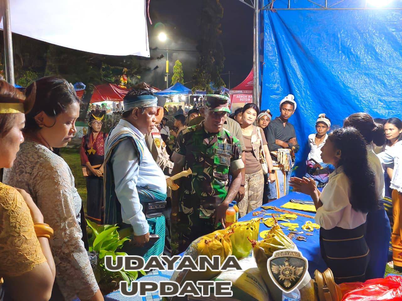 Dandim 1613/Sumba Barat Hadiri Festival Seni dan Budaya di Weekarou