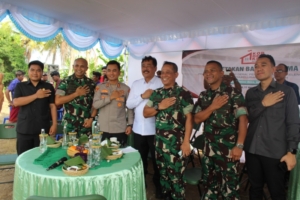 Dandim 1616/Gianyar Hadiri Groundbreaking Koperasi Desa Merah Putih Serentak Nasional