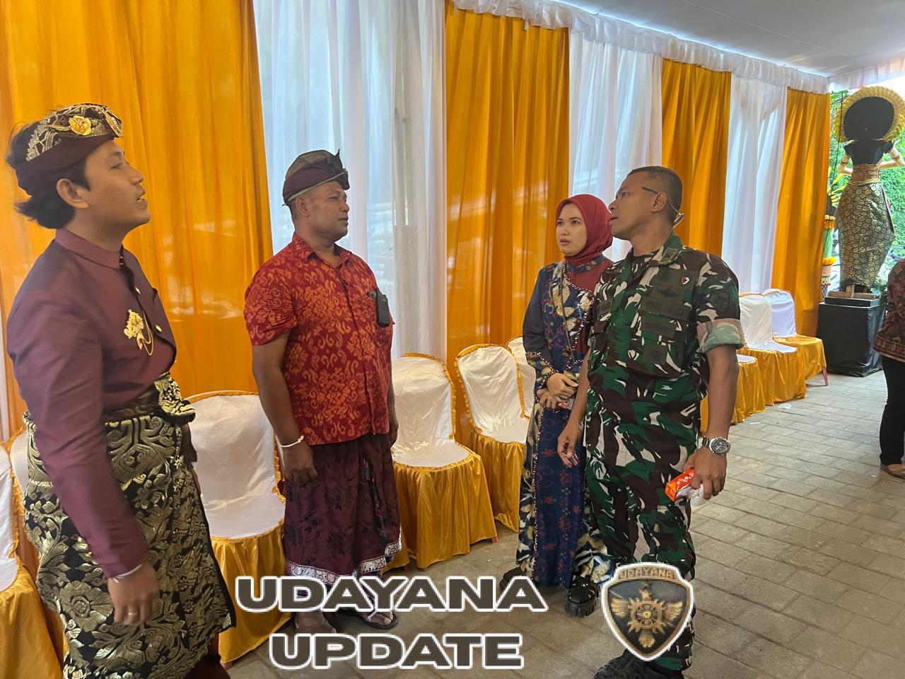 Dandim 1616/Gianyar Hadiri Pernikahan Putra Anggota Koramil Sukawati