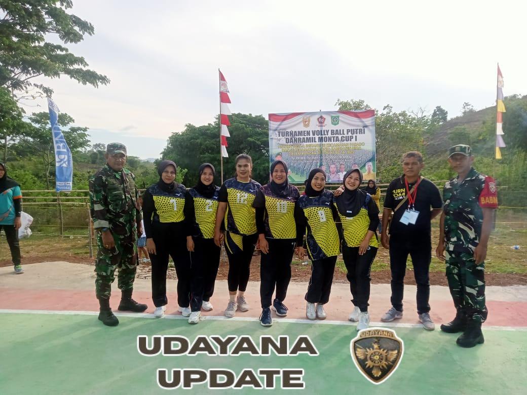 Pengamanan Ketat Koramil Posramil Parado Pastikan Turnamen Voli Berjalan Aman dan Lancar