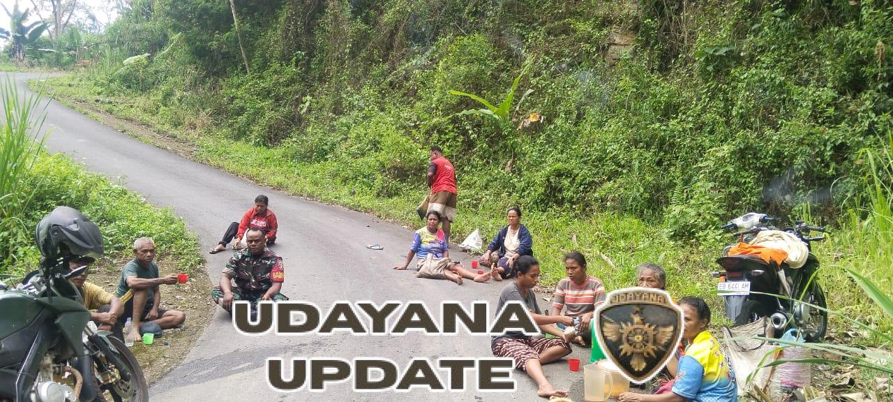 Serda Anronikus Tampani Ingatkan Warga Wologai II Jaga Keselamatan di Tengah Cuaca Tak Menentu