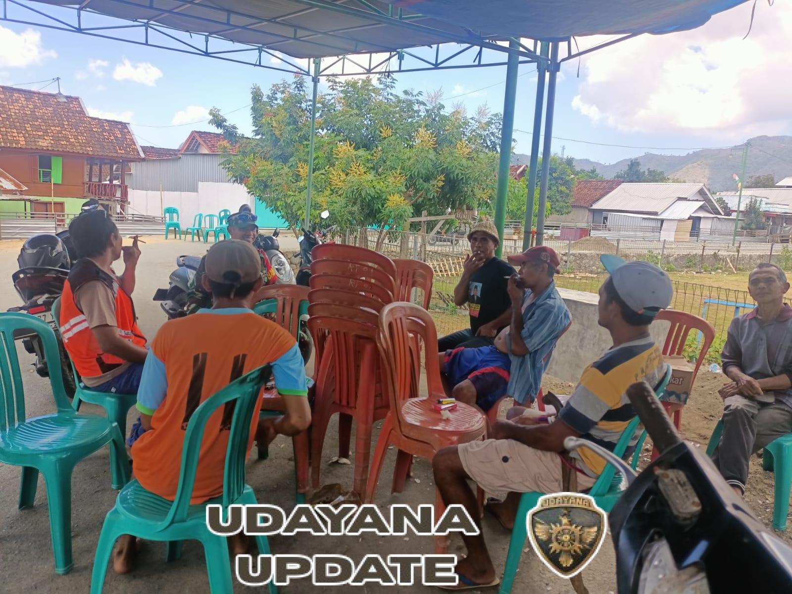 Ciptakan Suasana Harmonis, Babinsa Aktif Laksanakan Komsos di Wilayah Binaan